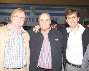 Alessandro con Mendoza y L. Gaincerain